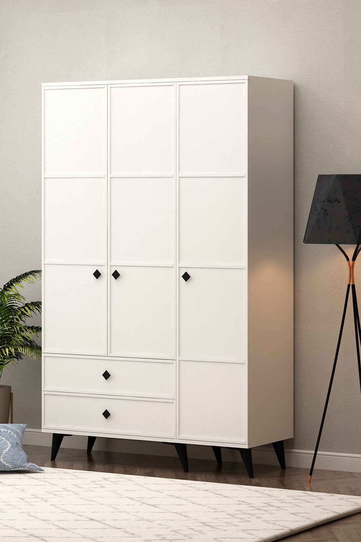 Liza D3 Kapılı Dolap (Aytaşı)