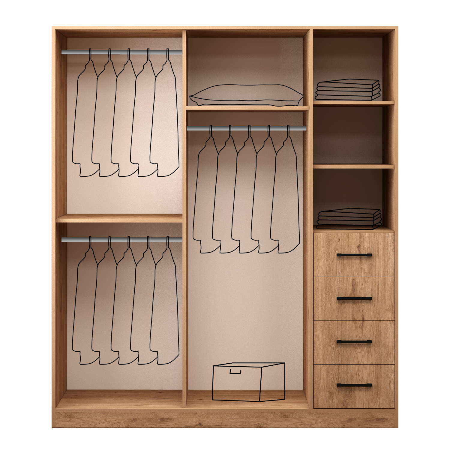 Neva Sürgülü Dolap