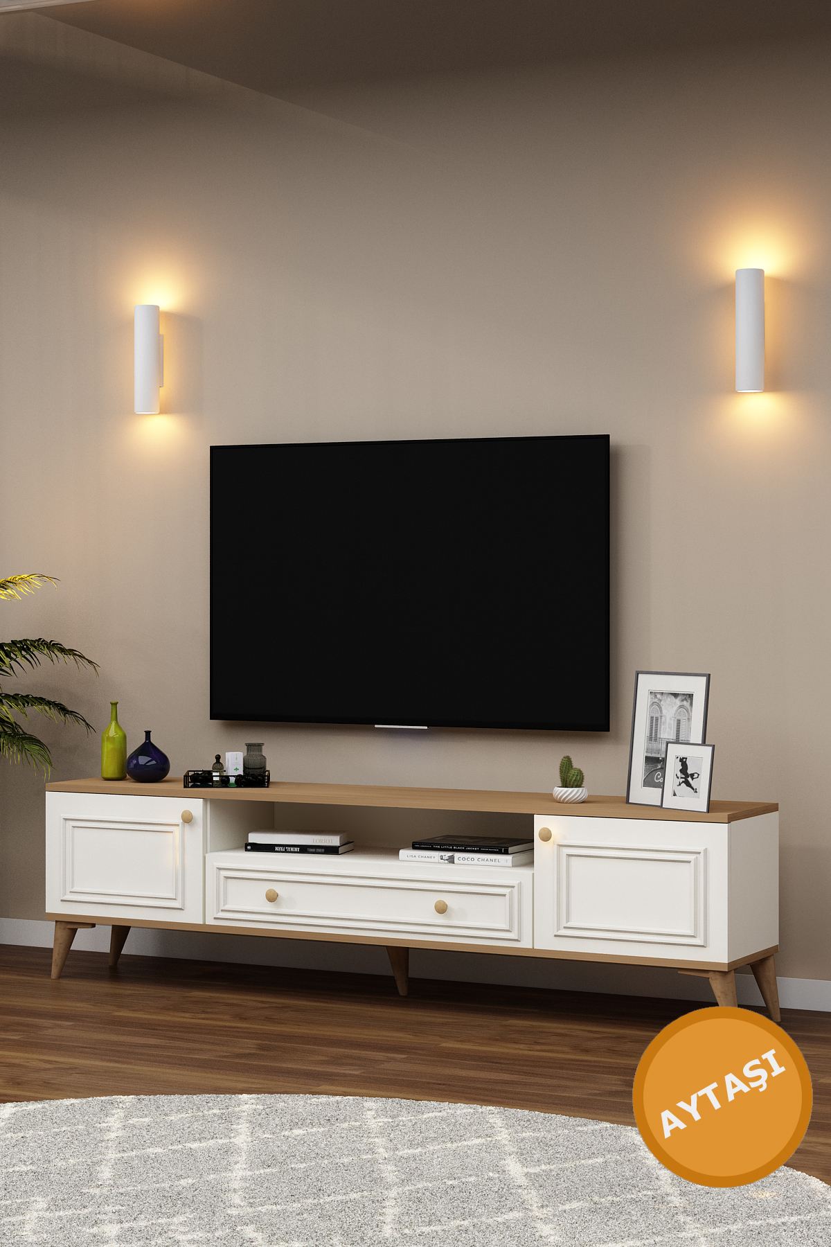 Rona Tv Ünitesi Çıtalı 180