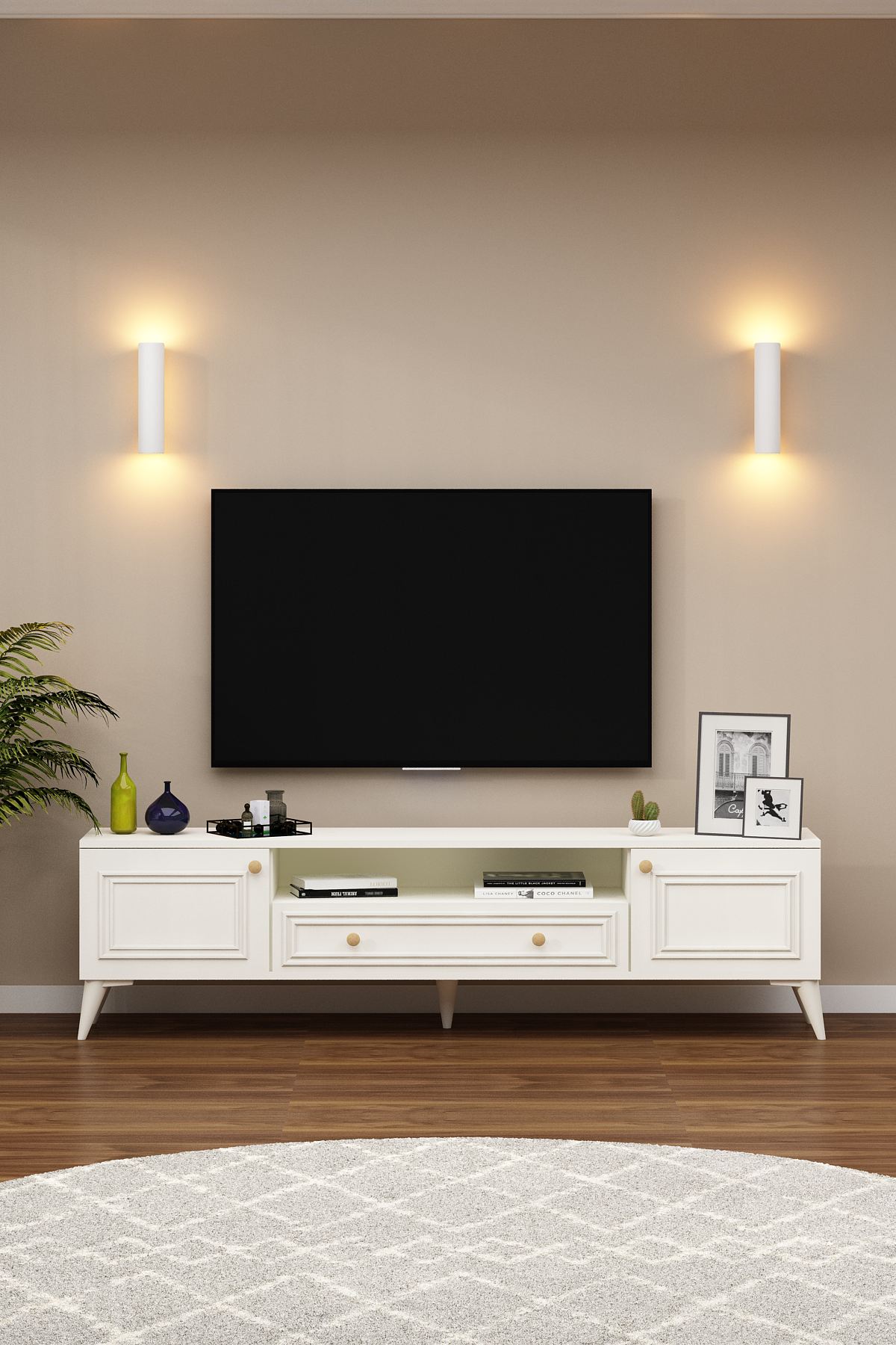 Rona Tv Ünitesi Çıtalı 180