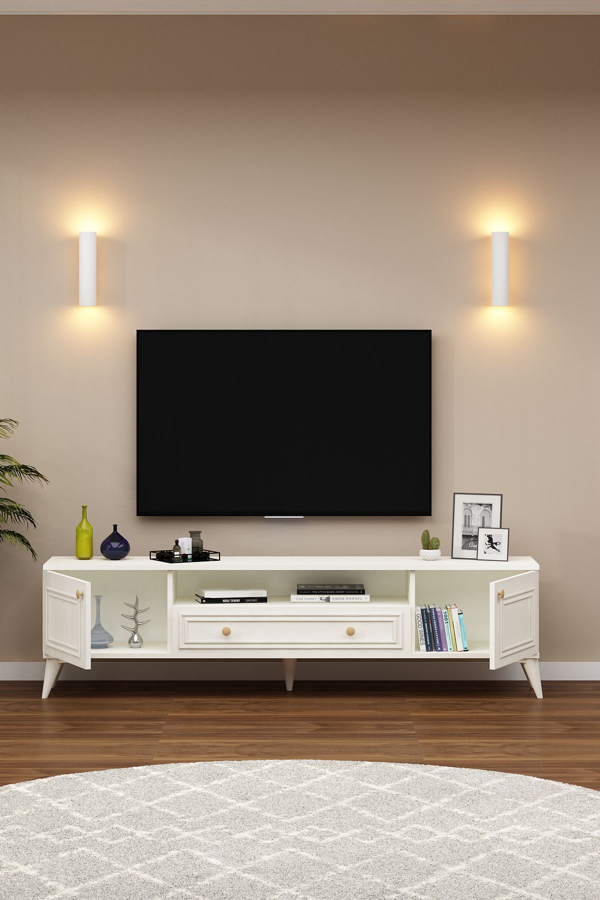 Rona Tv Ünitesi Çıtalı 180